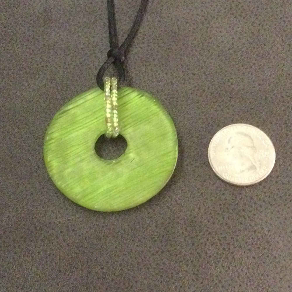 Disk necklace